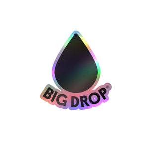 Big Drop - Stickers - Black
