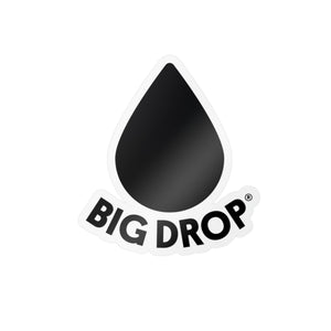 Big Drop - Stickers - Black