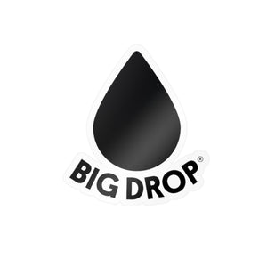 Big Drop - Stickers - Black