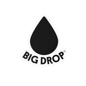 Big Drop - Stickers - Black
