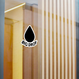 Big Drop - Stickers - Black