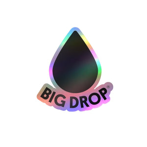 Big Drop - Stickers - Black